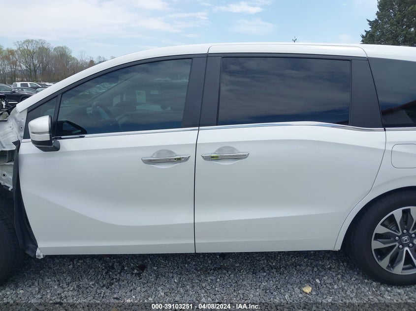 2021 HONDA ODYSSEY EX-L - 5FNRL6H75MB024224