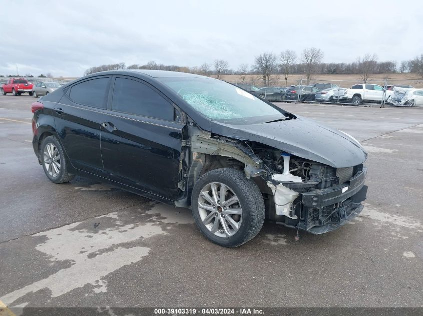 2016 HYUNDAI ELANTRA SE/SPORT/LIMITED - 5NPDH4AEXGH690994