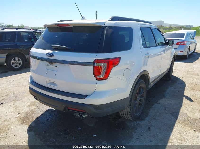 VIN 1FM5K7DH1JGC56967 2018 FORD EXPLORER XLT