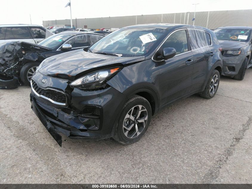 2020 Kia Sportage Lx VIN: KNDPM3AC0L7766593 Lot: 39103650