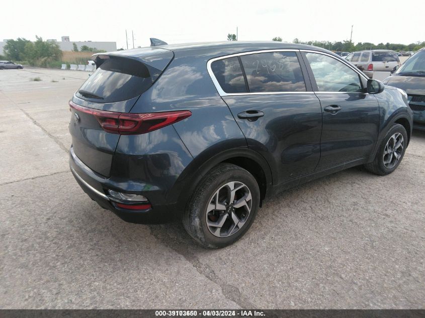 2020 Kia Sportage Lx VIN: KNDPM3AC0L7766593 Lot: 39103650