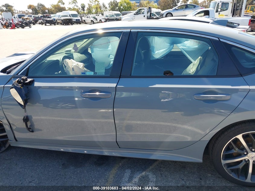 VIN 2HGFE1F97PH303064 2023 HONDA CIVIC TOURING
