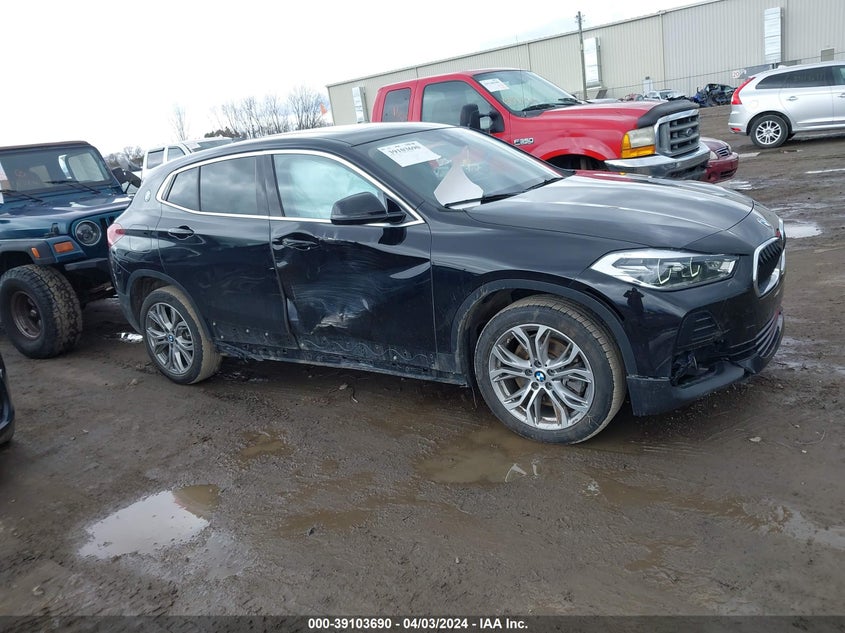 2022 BMW X2 xDrive28I VIN: WBXYJ1C05N5T82007 Lot: 39103690