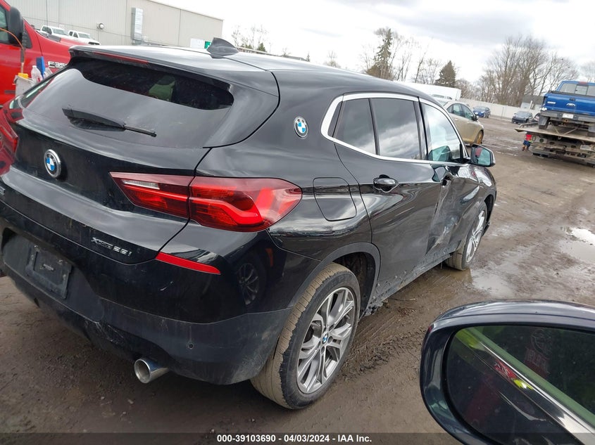 2022 BMW X2 xDrive28I VIN: WBXYJ1C05N5T82007 Lot: 39103690