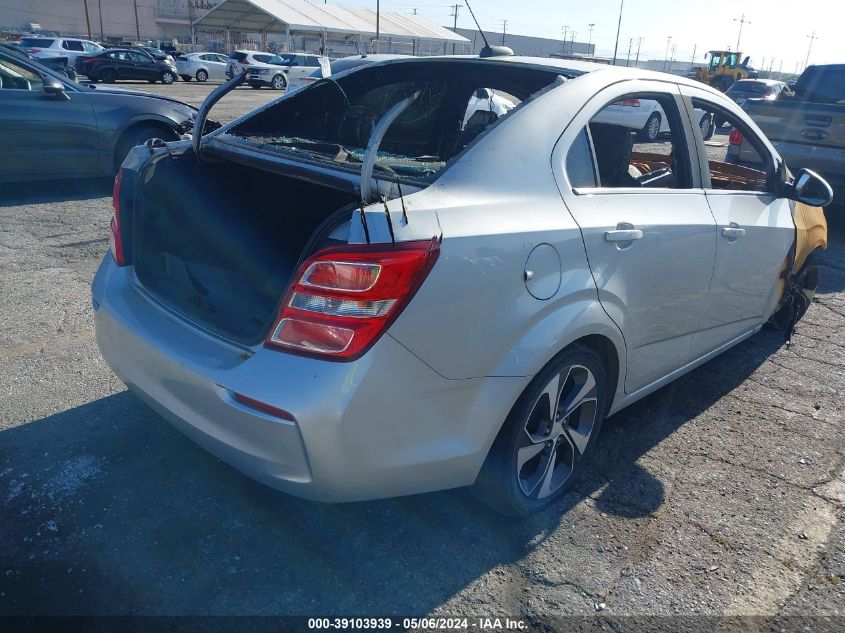 2019 Chevrolet Sonic Premier Auto VIN: 1G1JF5SB9K4130135 Lot: 39103939