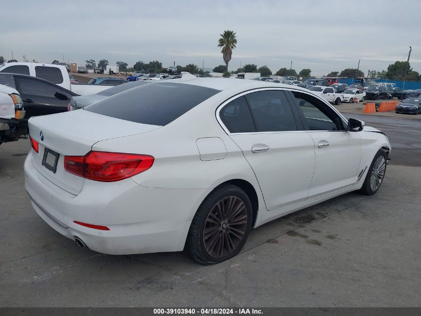2018 BMW 530I VIN: WBAJA5C5XJWA36489 Lot: 50437674