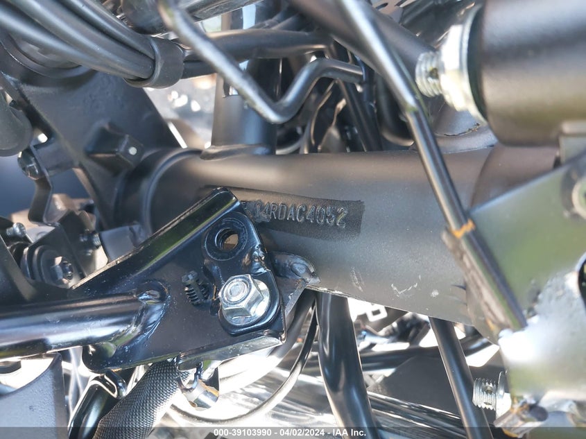 VIN ML5EXER14RDAC4052 2024 KAWASAKI EX650 R
