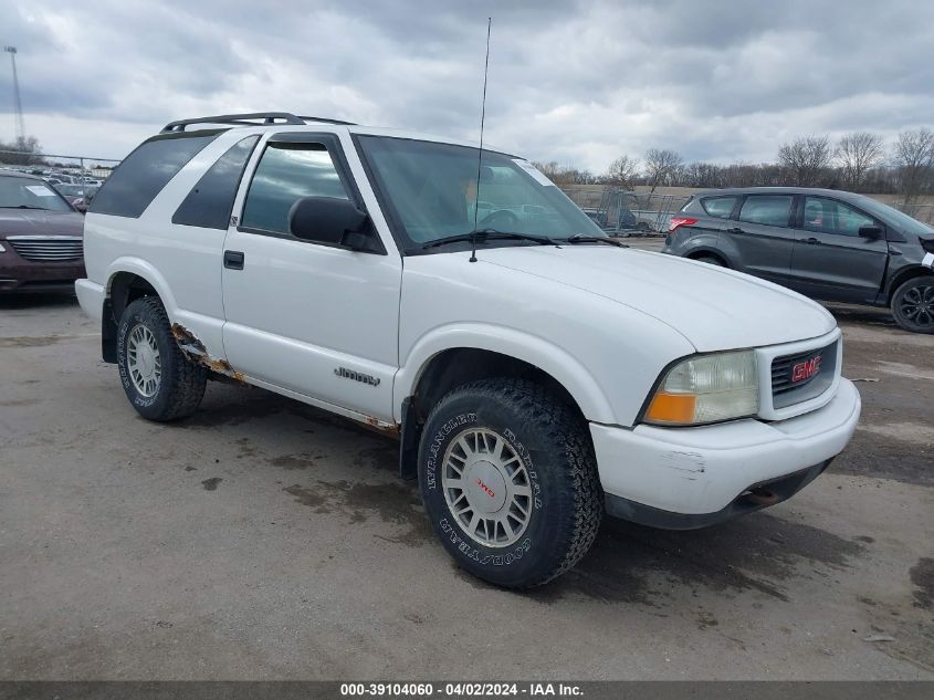 1GKCT18W21K230409 2001 GMC Jimmy Sls W/1Sb