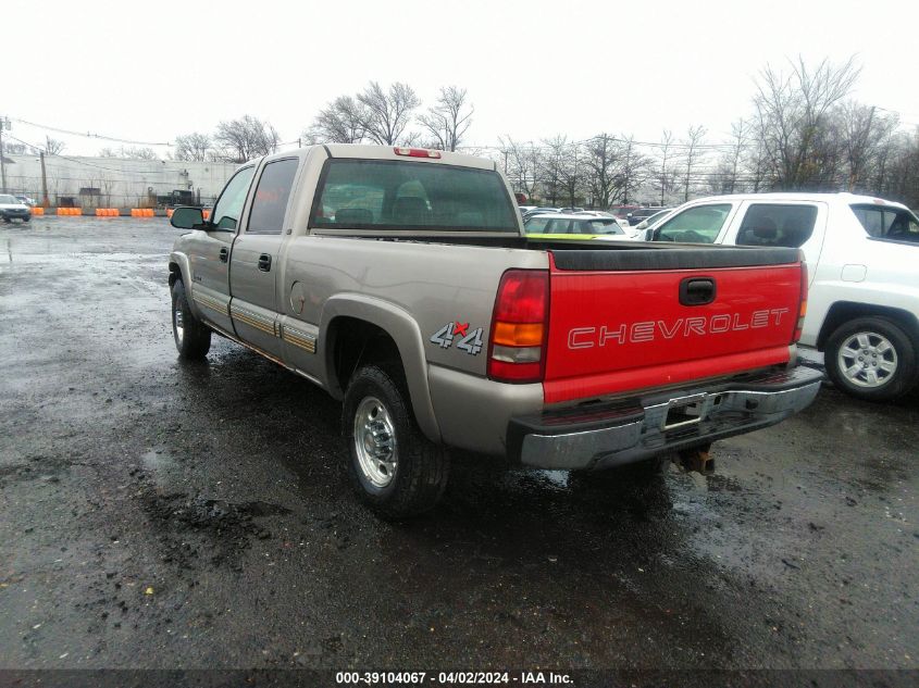 1GCGK13U61F204345 | 2001 CHEVROLET SILVERADO 1500HD