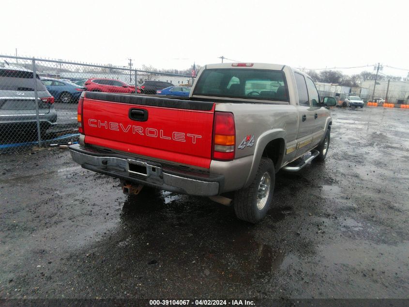 1GCGK13U61F204345 | 2001 CHEVROLET SILVERADO 1500HD