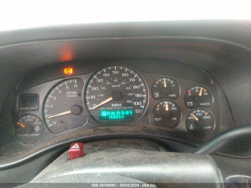 1GCGK13U61F204345 | 2001 CHEVROLET SILVERADO 1500HD