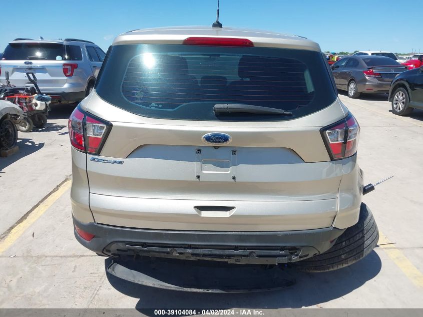 2017 Ford Escape S VIN: 1FMCU0F73HUD28079 Lot: 39104084