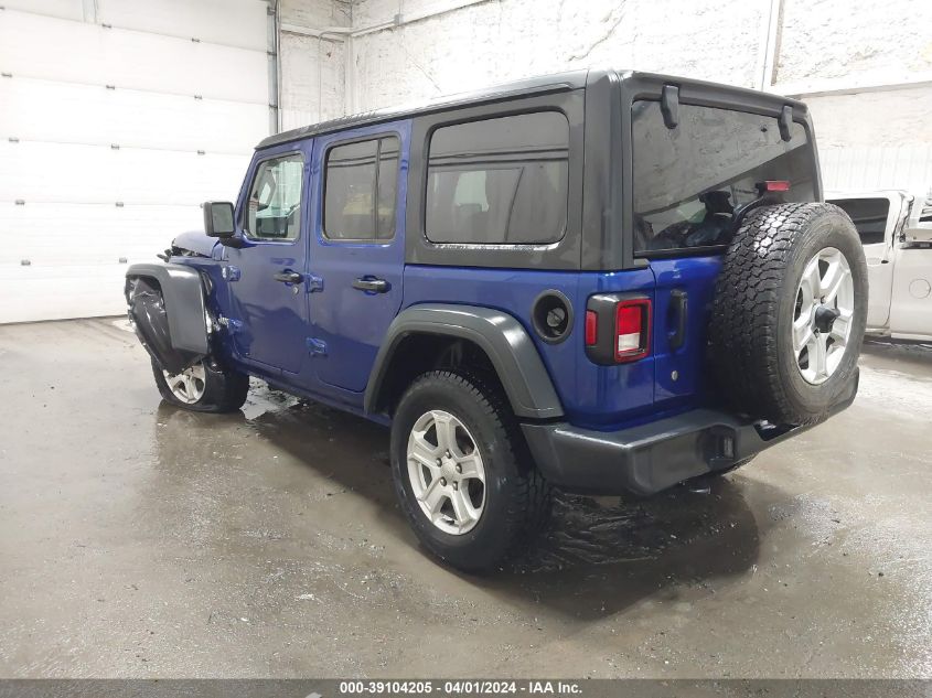 2018 Jeep Wrangler Unlimited Sport S 4X4 VIN: 1C4HJXDG5JW171633 Lot: 39104205