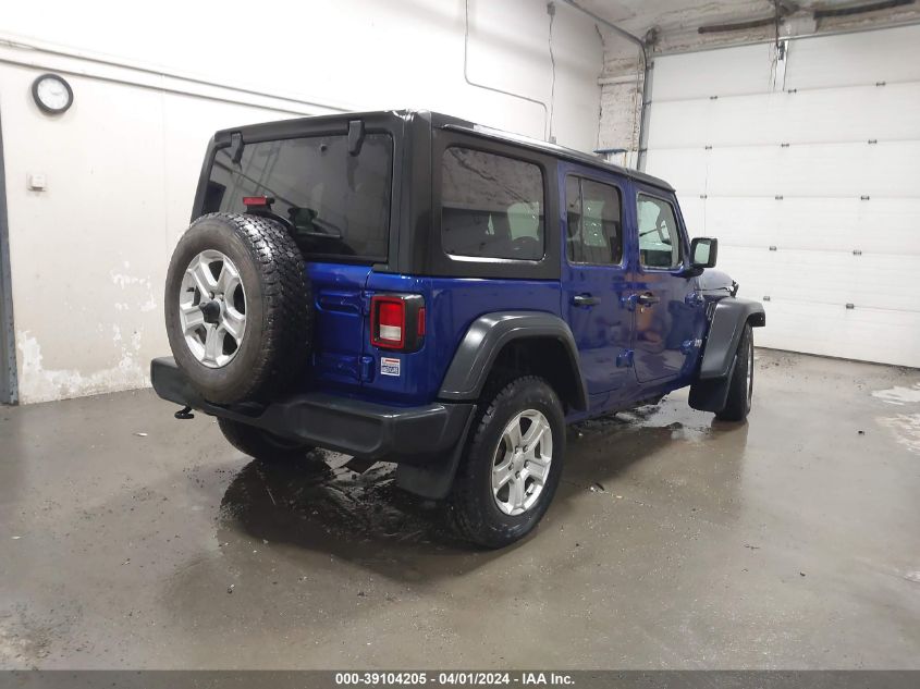 2018 Jeep Wrangler Unlimited Sport S 4X4 VIN: 1C4HJXDG5JW171633 Lot: 39104205