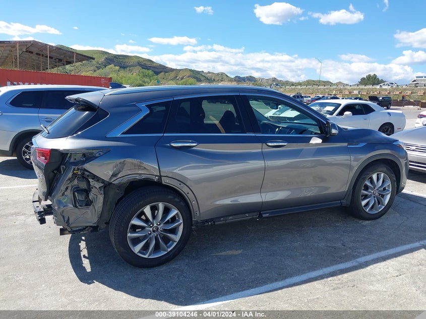 VIN 3PCAJ5BA5MF108965 2021 INFINITI QX50 LUXE