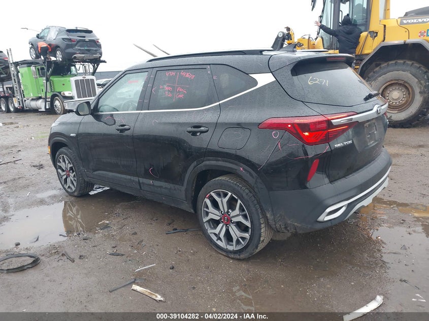 2021 Kia Seltos S Turbo VIN: KNDEUCA20M7126271 Lot: 39104282