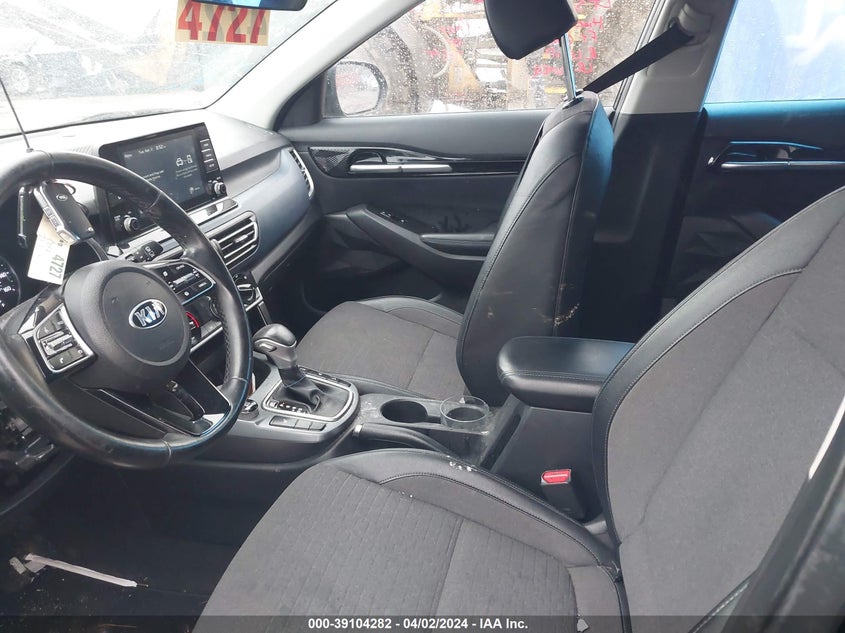 2021 Kia Seltos S Turbo VIN: KNDEUCA20M7126271 Lot: 39104282