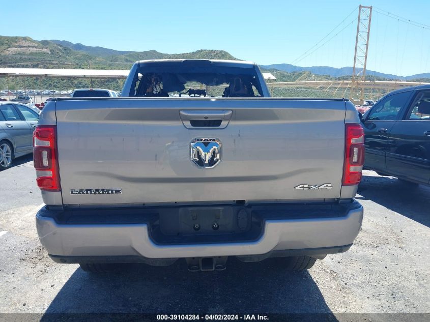 2020 Ram 2500 Laramie 4X4 6'4 Box VIN: 3C6UR5FL5LG229853 Lot: 39104284