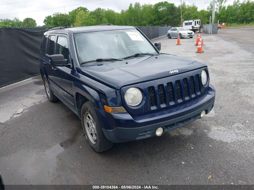 2014 Jeep Patriot Sport VIN: 1C4NJPBA0ED585356 Lot: 39104364