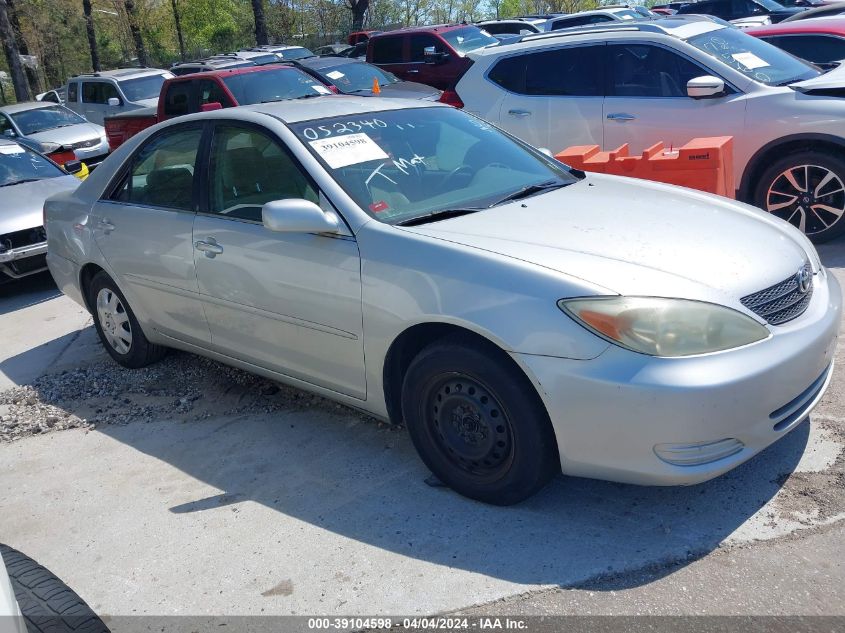 2003 Toyota Camry Le V6 VIN: 4T1BF32K73U052340 Lot: 40652015