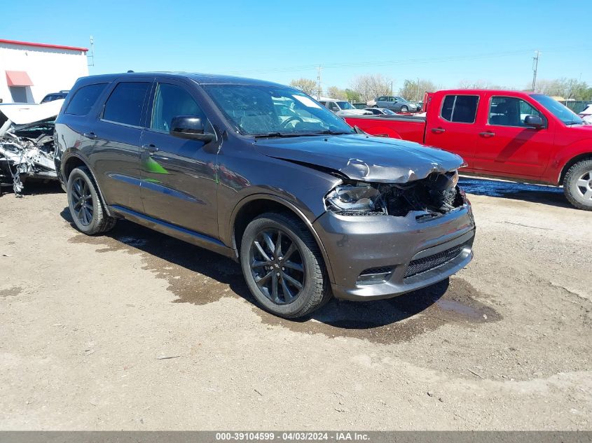 2019 Dodge Durango Gt Awd VIN: 1C4RDJDG9KC599183 Lot: 39104599