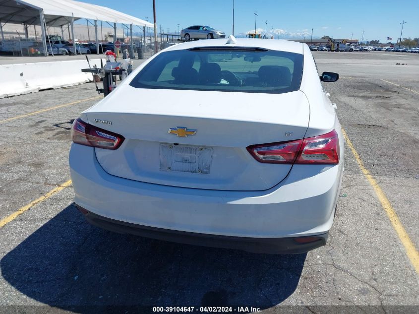 2019 Chevrolet Malibu Lt VIN: 1G1ZD5ST0KF115285 Lot: 39104647