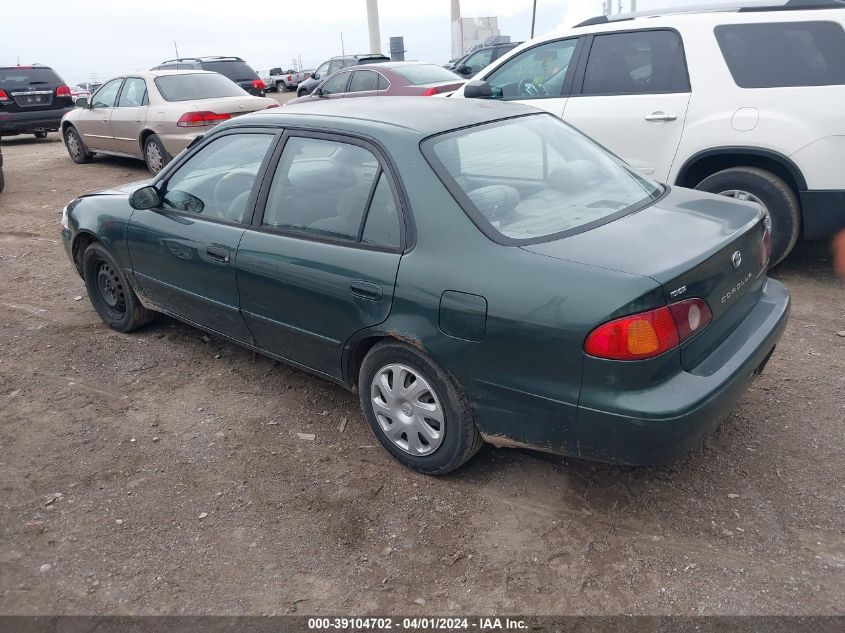 2T1BR12E11C447327 | 2001 TOYOTA COROLLA