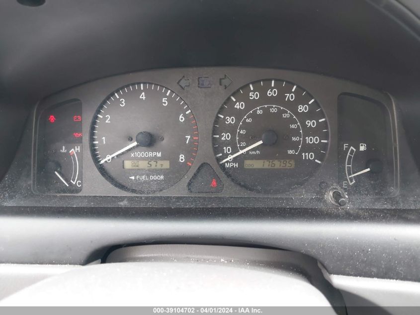 2T1BR12E11C447327 | 2001 TOYOTA COROLLA