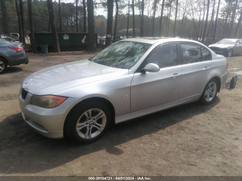 WBAVA33548KX89536 | 2008 BMW 328I