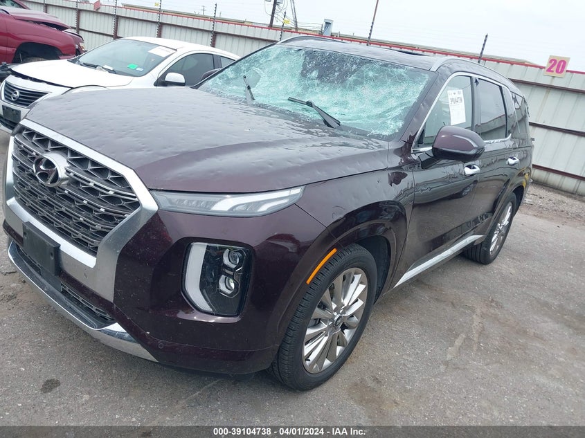 2020 Hyundai Palisade Limited VIN: KM8R54HE7LU054999 Lot: 39104738