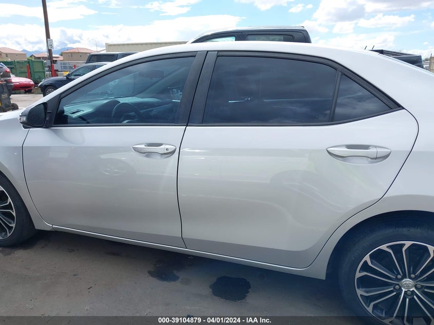 2015 TOYOTA COROLLA S PLUS - 5YFBURHE1FP339608