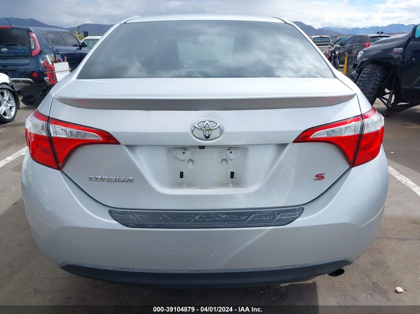 2015 TOYOTA COROLLA S PLUS - 5YFBURHE1FP339608