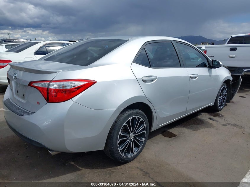 2015 TOYOTA COROLLA S PLUS - 5YFBURHE1FP339608