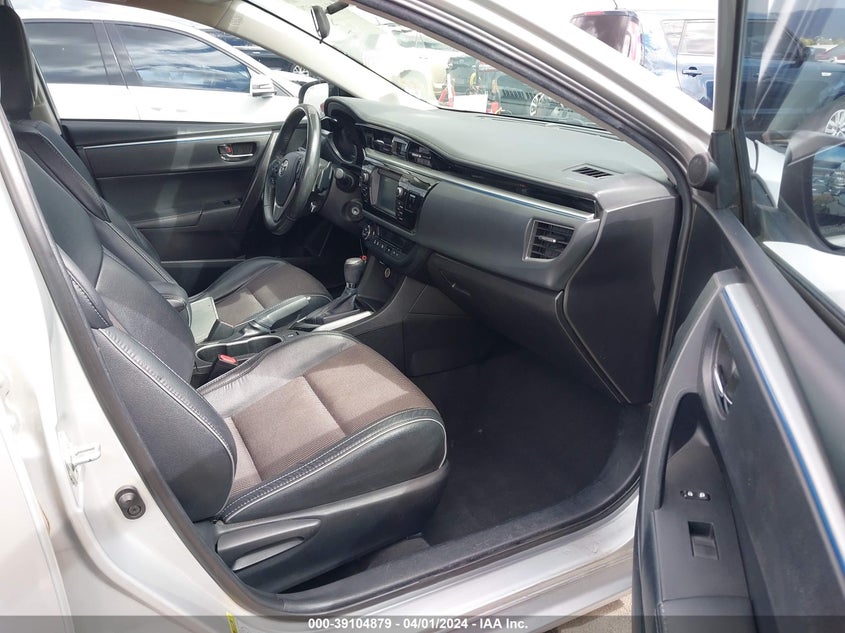 2015 TOYOTA COROLLA S PLUS - 5YFBURHE1FP339608