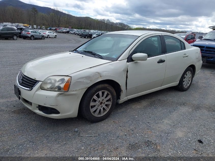 4A3AB36F09E027059 | 2009 MITSUBISHI GALANT