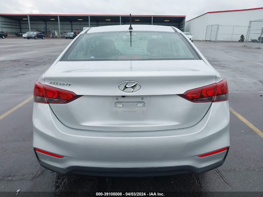 2022 Hyundai Accent Se VIN: 3KPC24A67NE177032 Lot: 39105008