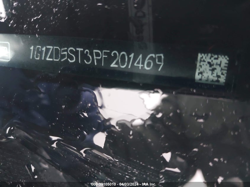 2023 CHEVROLET MALIBU FWD 1LT - 1G1ZD5ST3PF201469