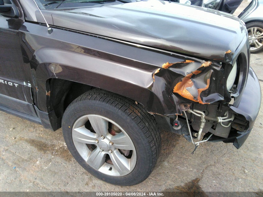 2014 JEEP PATRIOT LIMITED - 1C4NJRCB7ED658550