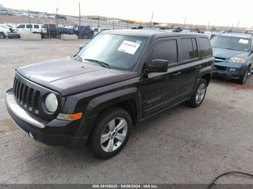 2014 JEEP PATRIOT LIMITED - 1C4NJRCB7ED658550