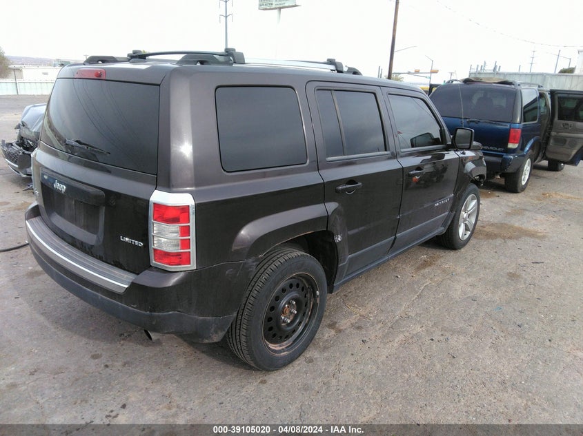 2014 JEEP PATRIOT LIMITED - 1C4NJRCB7ED658550