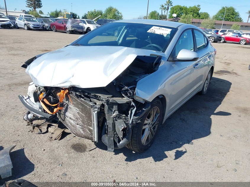VIN 5NPD84LF7KH460165 2019 HYUNDAI ELANTRA SEL