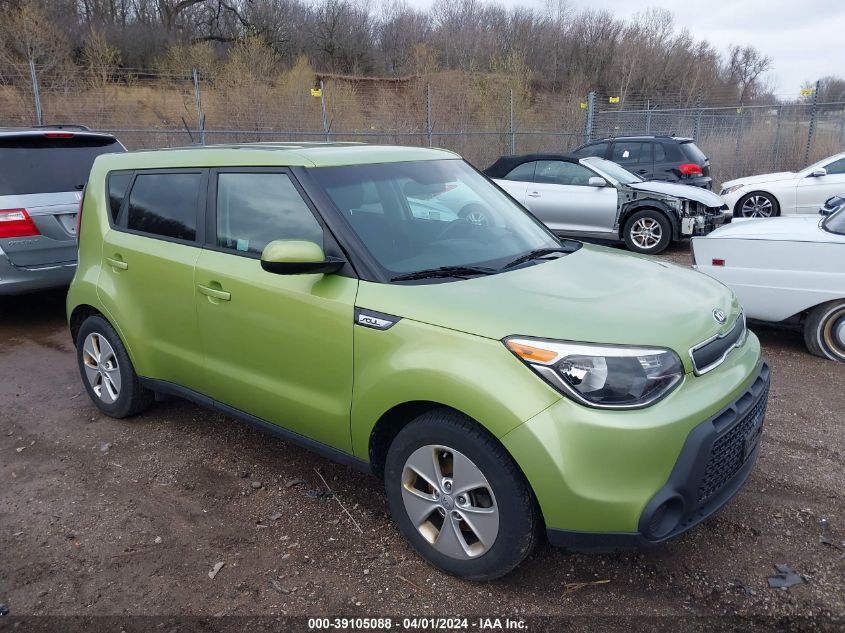 2015 Kia Soul VIN: KNDJN2A2XF7773530 Lot: 39405309