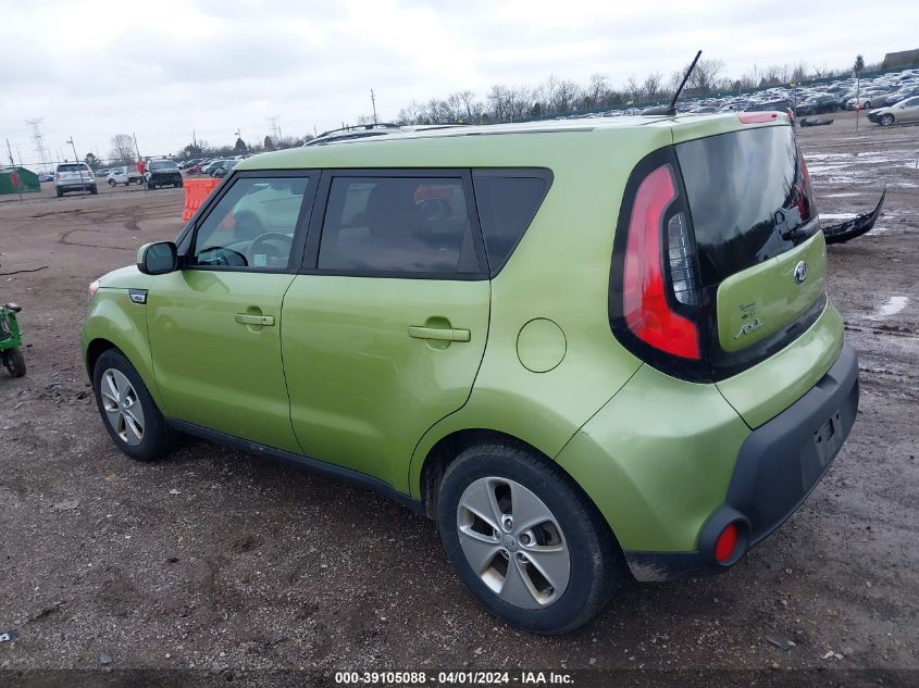 2015 Kia Soul VIN: KNDJN2A2XF7773530 Lot: 39405309