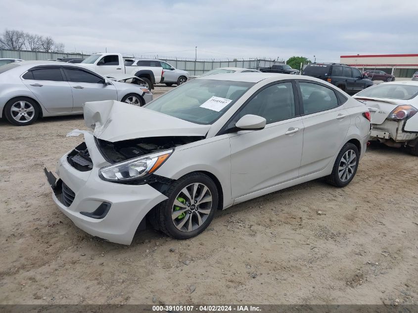 2017 Hyundai Accent Value Edition VIN: KMHCT4AE2HU262320 Lot: 39105107