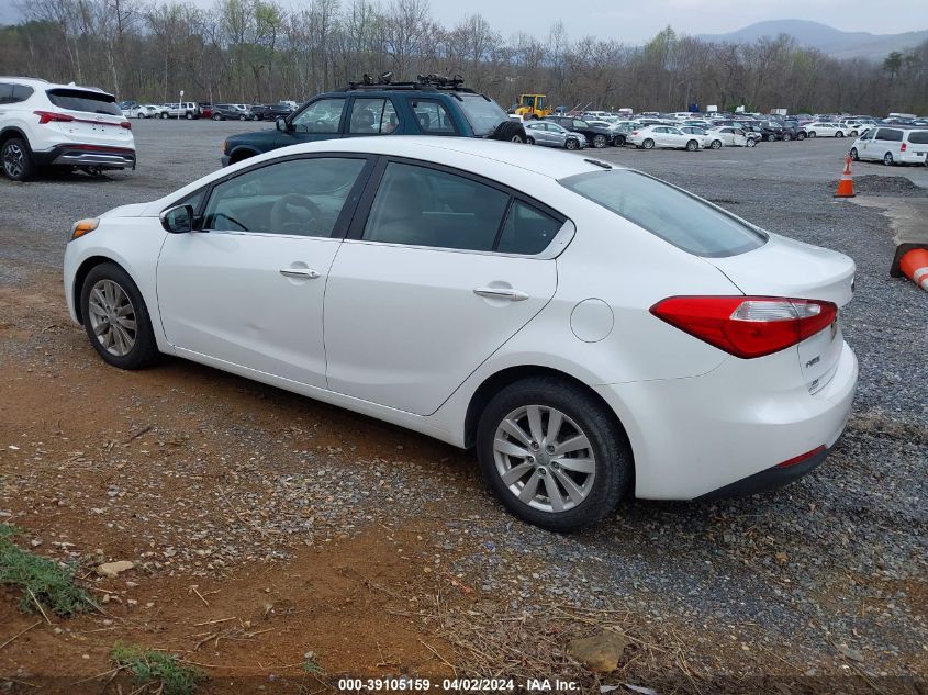 KNAFX4A80E5049577 | 2014 KIA FORTE