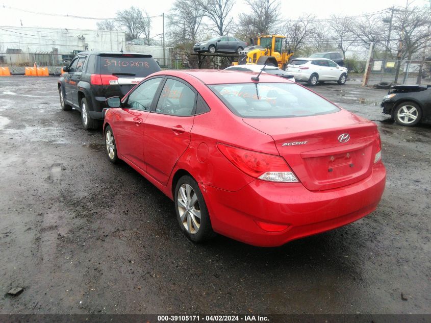 KMHCU4AE7DU583261 | 2013 HYUNDAI ACCENT