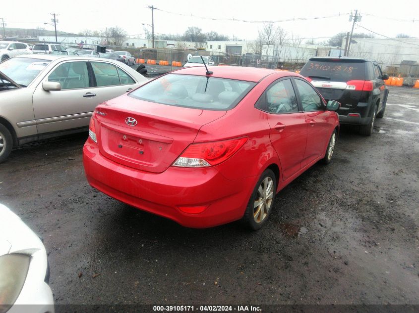 KMHCU4AE7DU583261 | 2013 HYUNDAI ACCENT