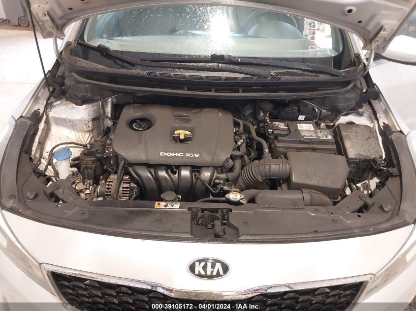 3KPFK4A75HE040987 | 2017 KIA FORTE