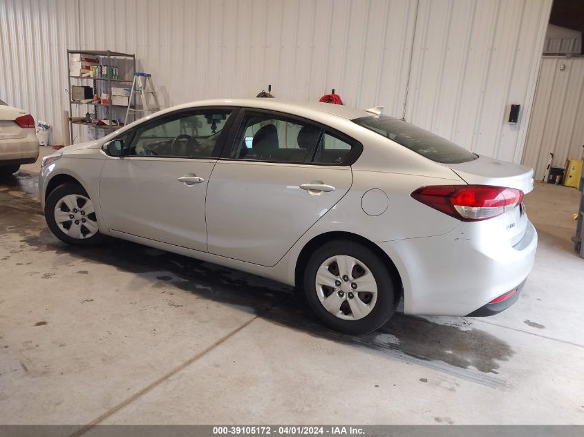 3KPFK4A75HE040987 | 2017 KIA FORTE