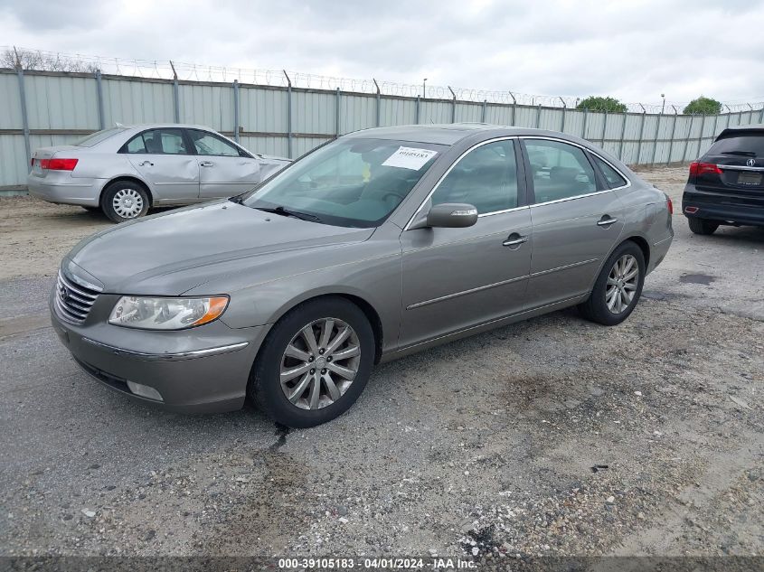 KMHFC46F49A373761 | 2009 HYUNDAI AZERA